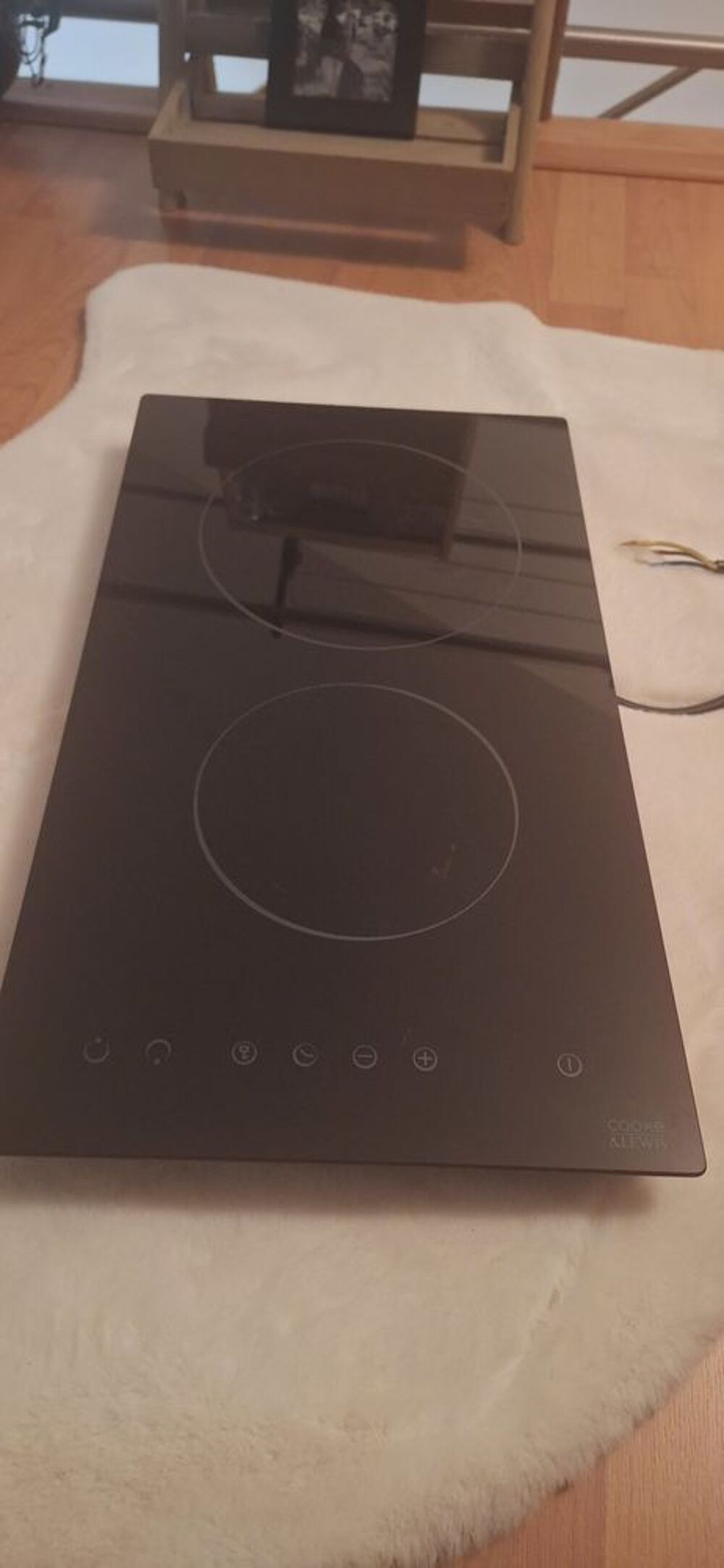 Plaque vitroc&eacute;ramique 2 feux Electrom�nager