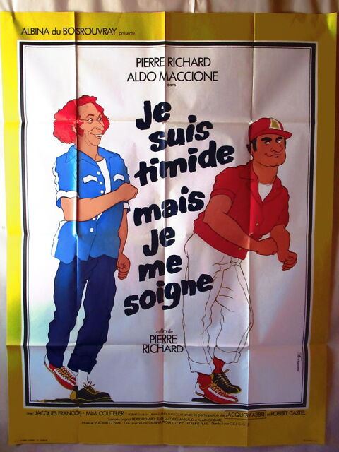 Affiche de cin�ma   JE SUIS TIMIDE MAIS JE ME SOIGNE  12 Curtafond (01)