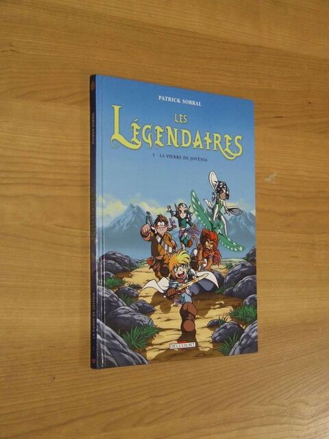 BD, Les l�gendaires1. La pierre de Jov�nia, �d DELCOURT, TBE 5 Bagnolet (93)