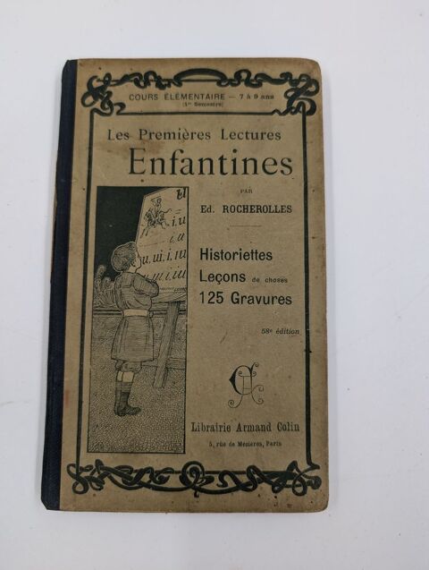 Livre ancien Les Premières Lectures Enfantines (année 1902) 15 Vulbens (74)