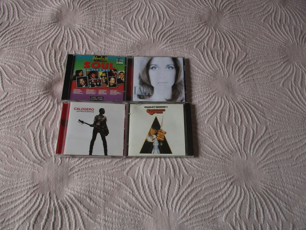 LOT de 4 CD CD et vinyles