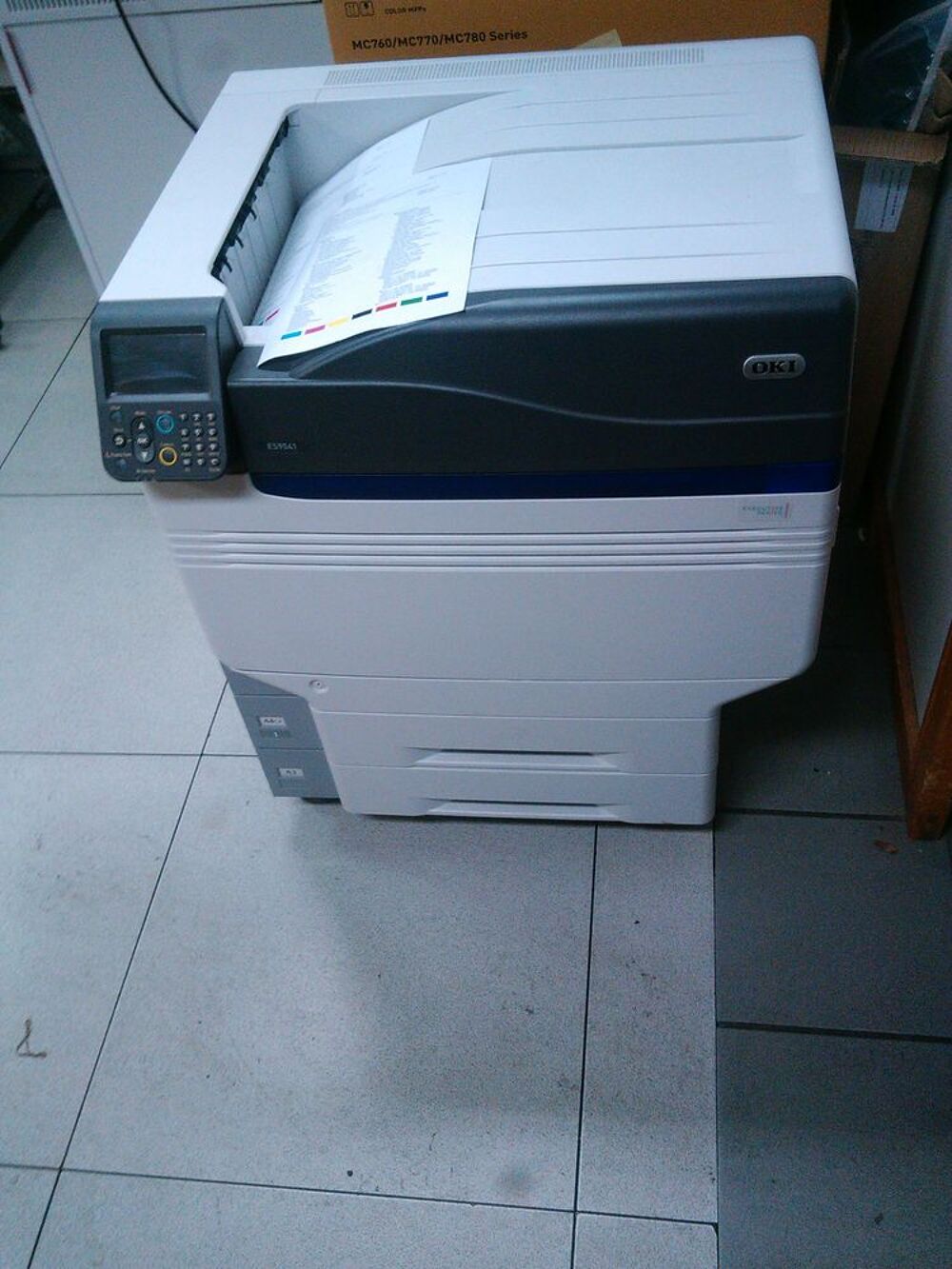 imprimante art graphique OKI ES 9541 AVEC VERNIS S&Eacute;LECTIF Matériel informatique
