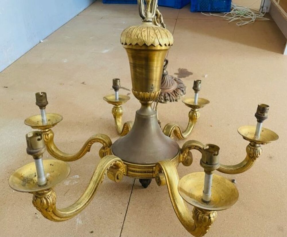 lustre bronze Décoration