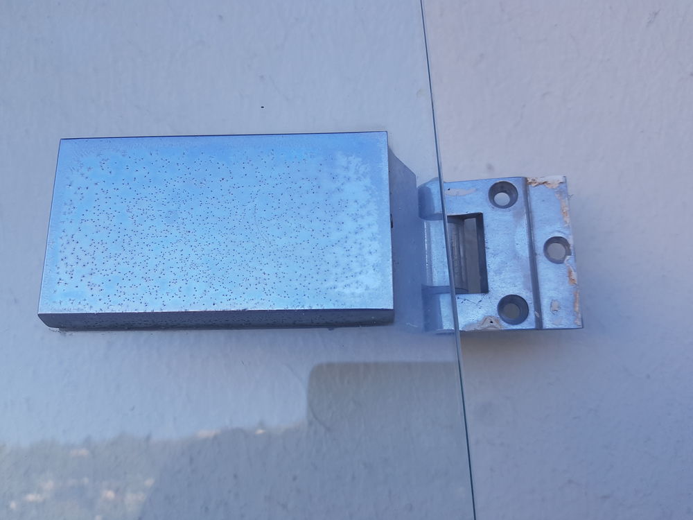 Porte en verre 197.5 x 84.50 x 6 mm 50 Euros Bricolage