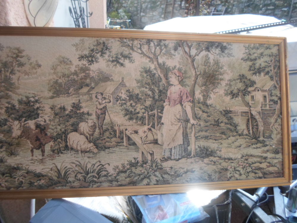 tableau tisse 50x148 encadre
a la ferme Décoration