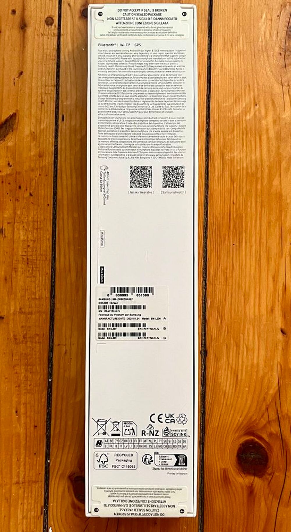 Montre connect&eacute;e Samsung Galaxy Watch 7 - AMOLED - 40mm - BT Bijoux et montres