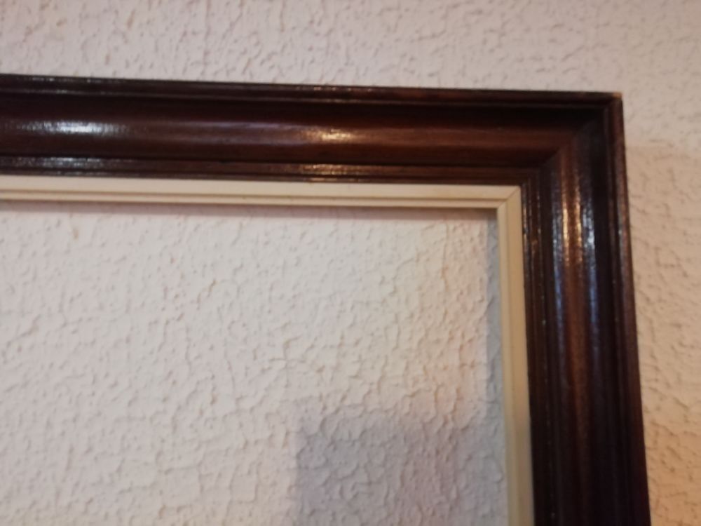cadre acajou Décoration
