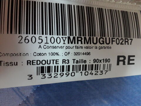 matelas ressorts 60 Villers-calles (76)