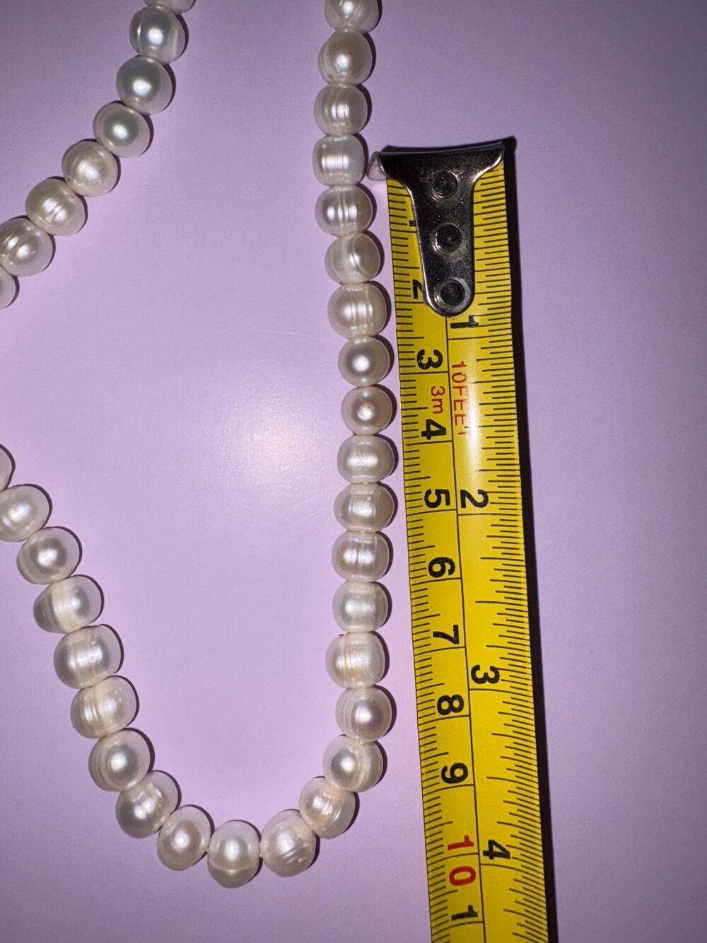 Collier ancien en perles de culture - Ann&eacute;es 1950. Bijoux et montres