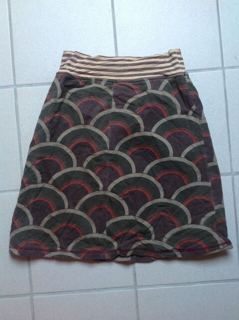 JUPE UNDERGROUND ORIGINAL 100% COTON Taille M BEIGE 9 Trégunc (29)