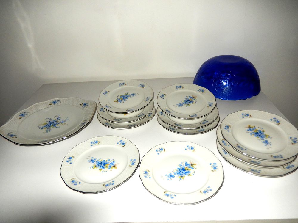 SERVICE A DESSERT THUN ANCIEN (&eacute;tat comme neuf!) RARE Cuisine