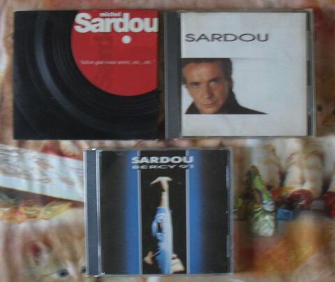 3 CD de Michel SARDOU 50 Montreuil (93)