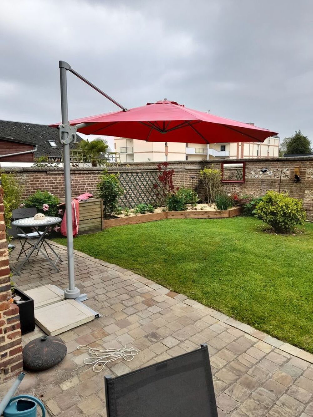 parasol retractable Jardin