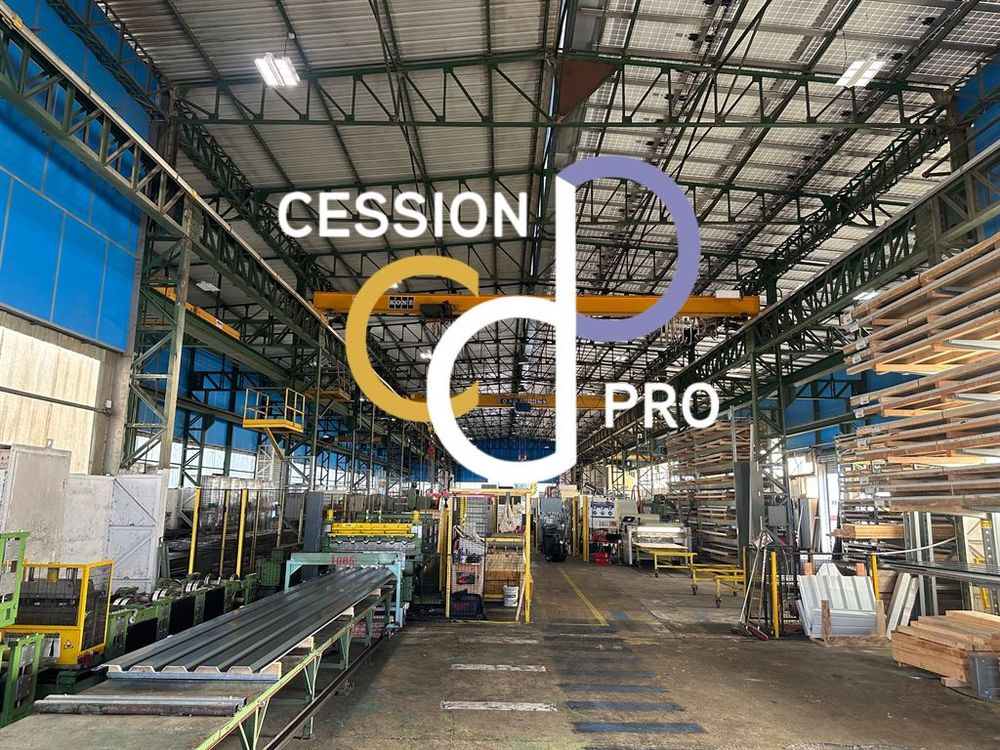   ENTREPOT INDUSTRIEL DE 2500 M² SUR 8000 M² DE TERRAIN EN PREMIERE EN ZONE D'ACTIVITE IMPORTANTE 