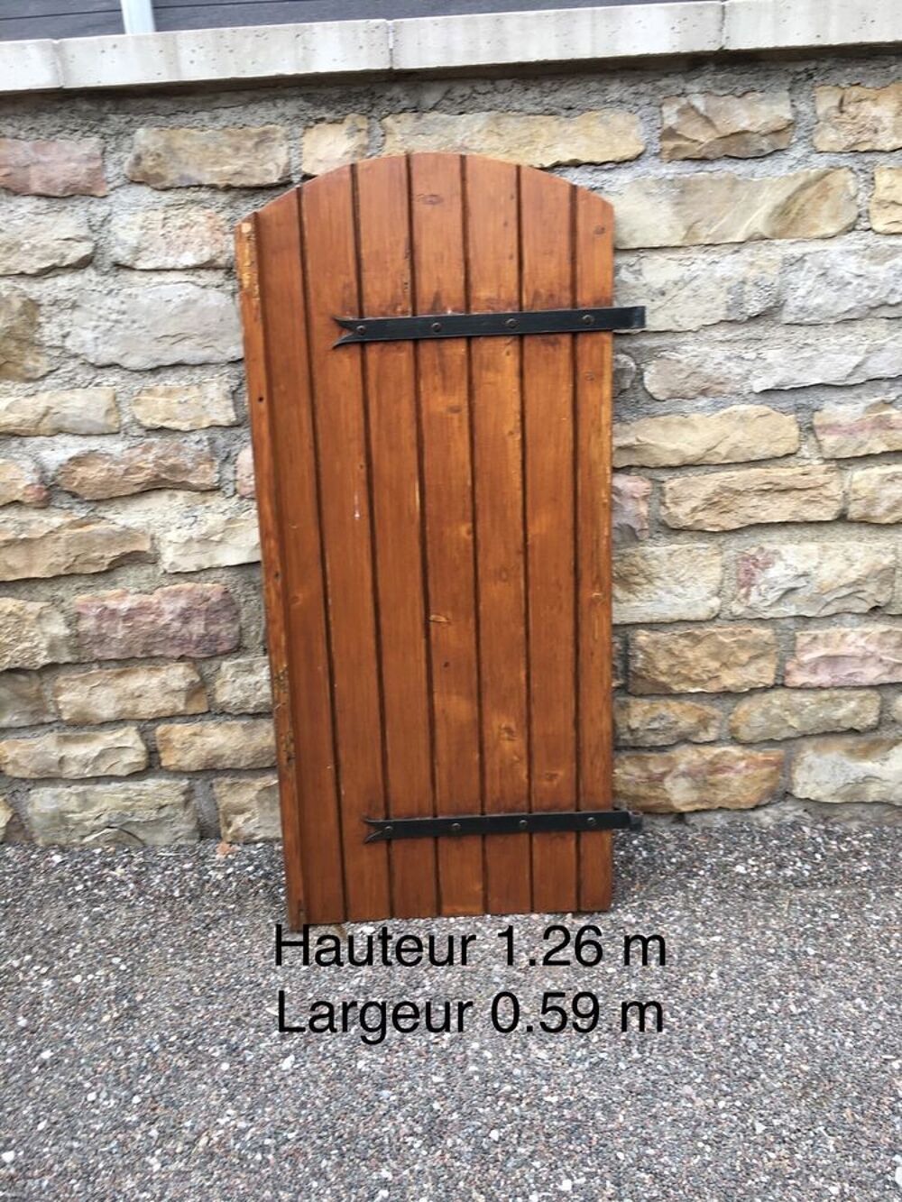 volet en sapin renforc&eacute; Bricolage