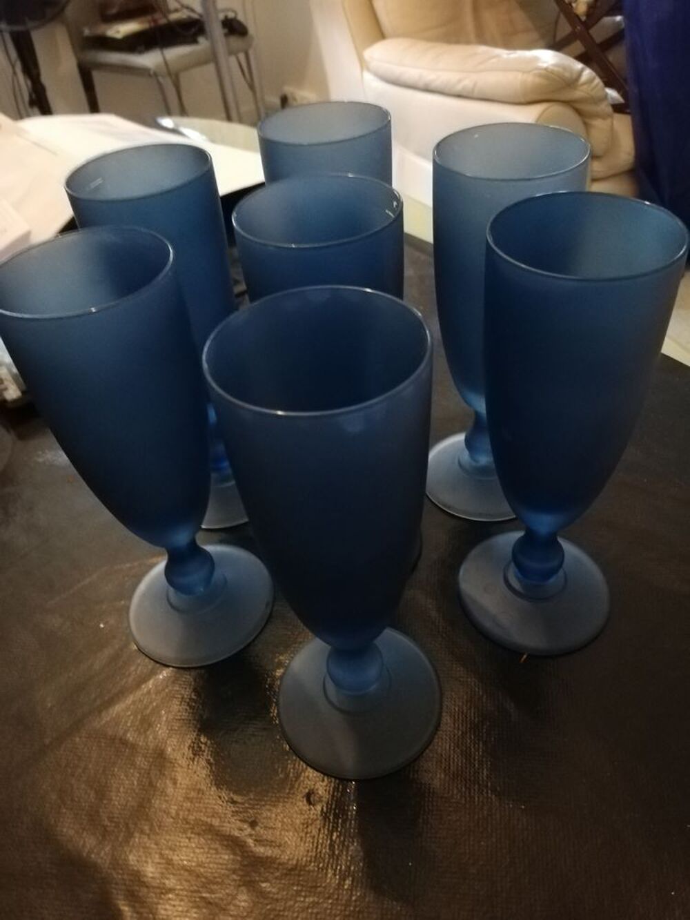 Verres &agrave; pieds Décoration