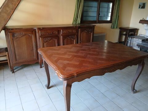 buffet et table en plaque merisier 200 Le Petit-Quevilly (76)