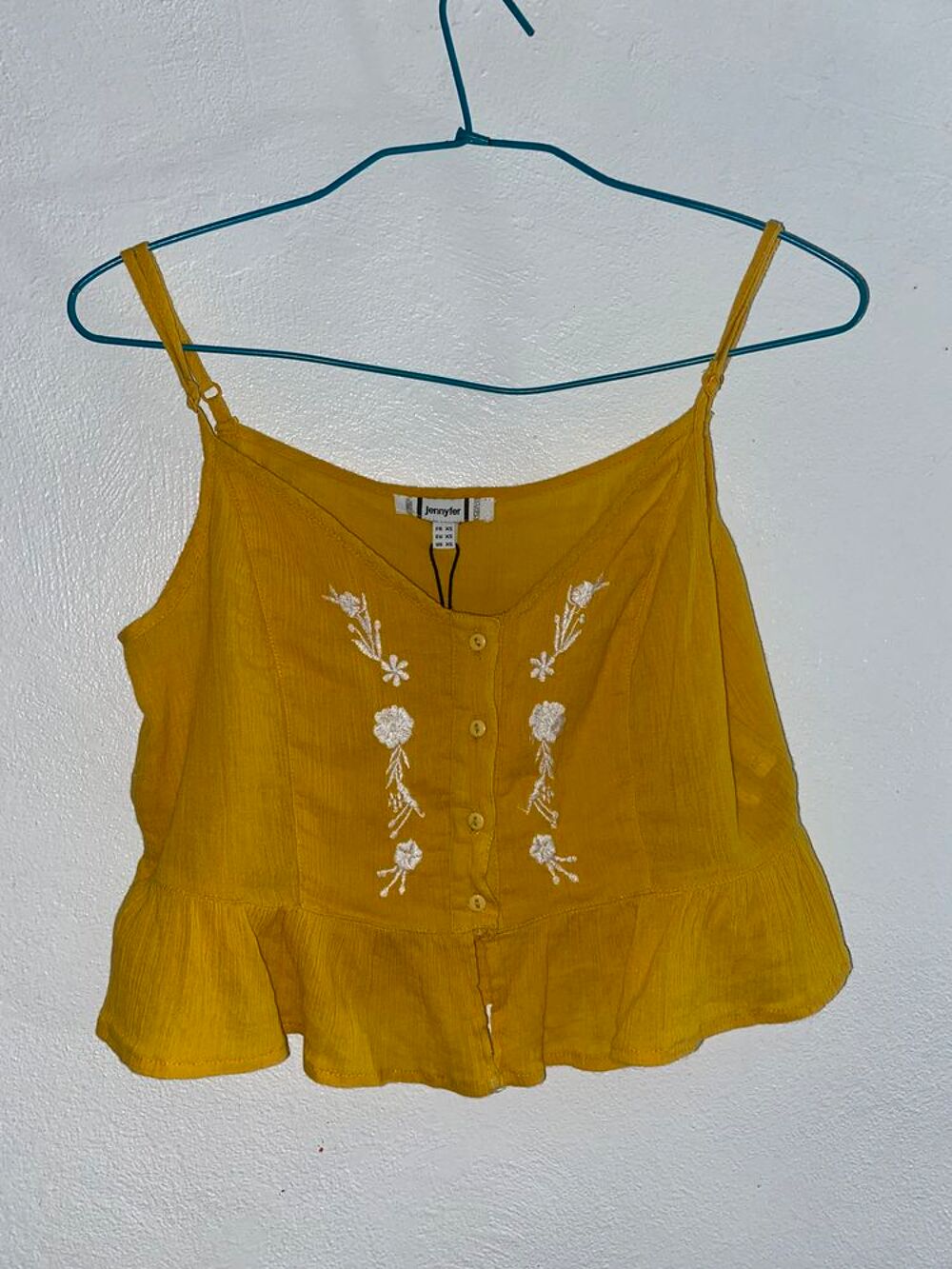 ?TOP JAUNE? Vêtements