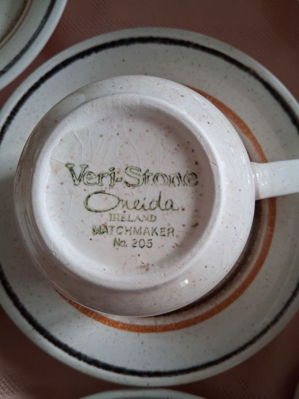 Service &agrave; Caf&eacute; / D&eacute;jeuner Veristone Oneida Décoration