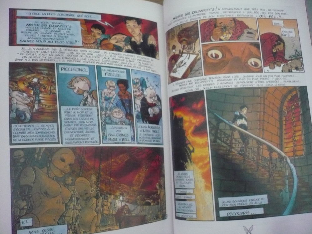 BD F&Eacute;E ET TENDRE AUTOMATE Vol 1 de B. TILLIER et T&Eacute;HY 1996 Livres et BD