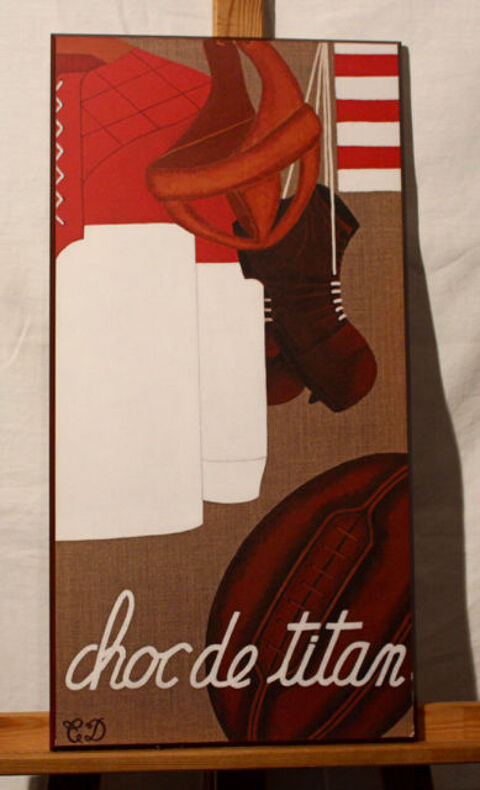 RUGBY :   CHOC DE TITAN   35 Anglet (64)