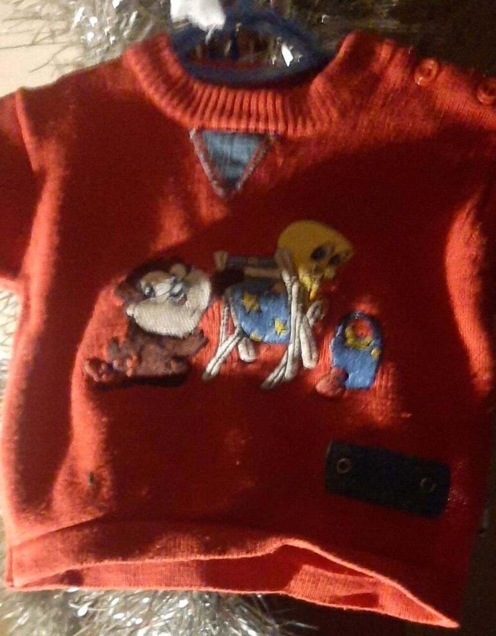 Pull manches longues marque looney tunes Vêtements enfants