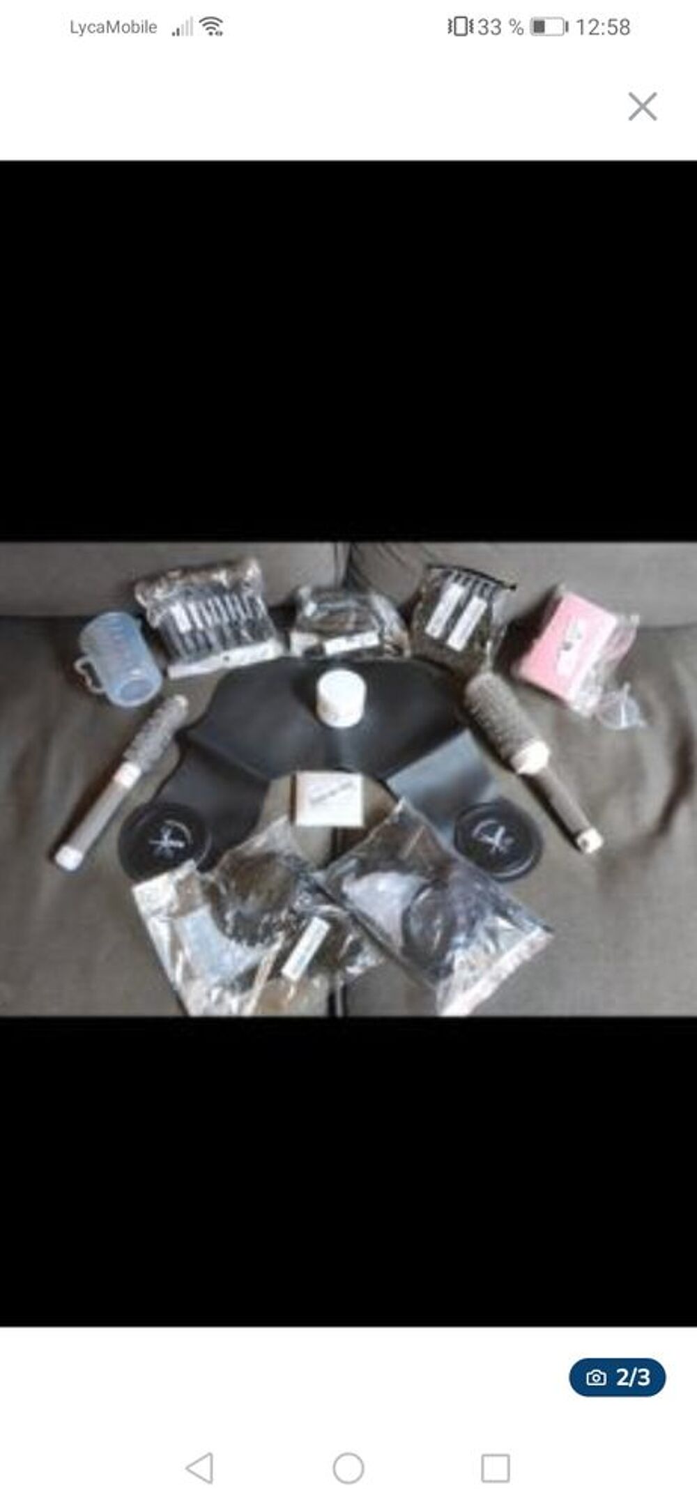 kit coiffure complet et neuf Maroquinerie