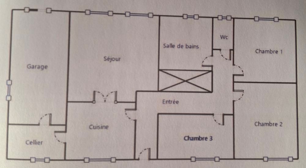 Vente Maison Maison 3 chambres - terrain 900 m² - prévoir travaux Guenrouet