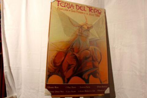 PAYS - BASQUE : PAMPELUNE   FERIA DEL TORO 1984   160 Anglet (64)