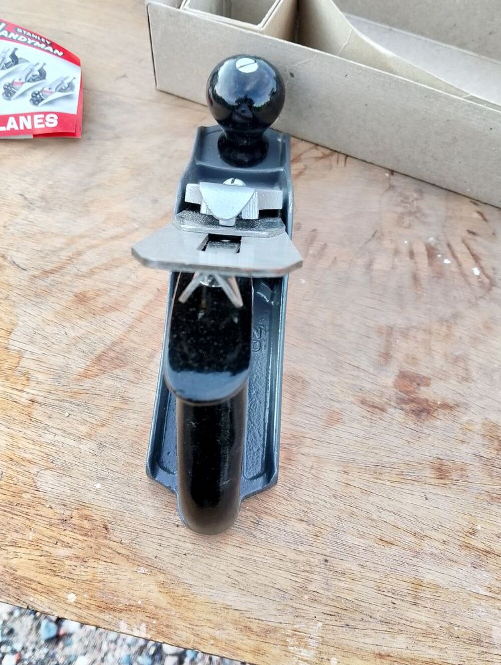 STANLEY rabot etabli en boite Sheffield H1203 handyman Bricolage