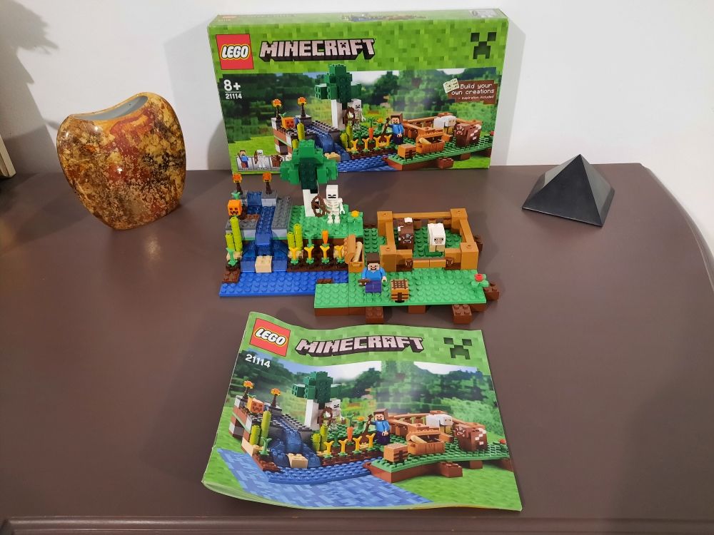 bo&icirc;te Minecraft de Lego 21114 compl&egrave;te Jeux / jouets