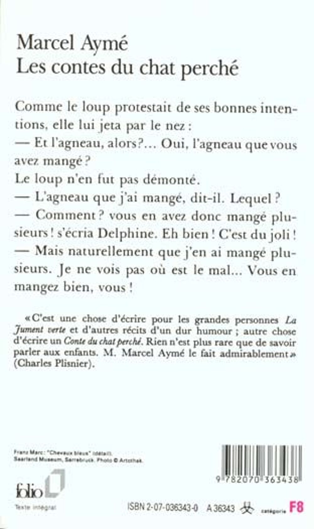 Les contes du chat perch&eacute; Livres et BD