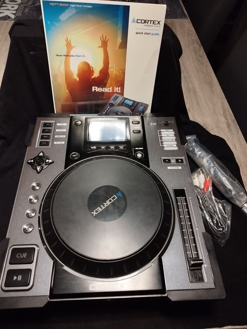 Cortex HDTT-5000 Turntable DJ Controller B-Stock Audio et hifi
