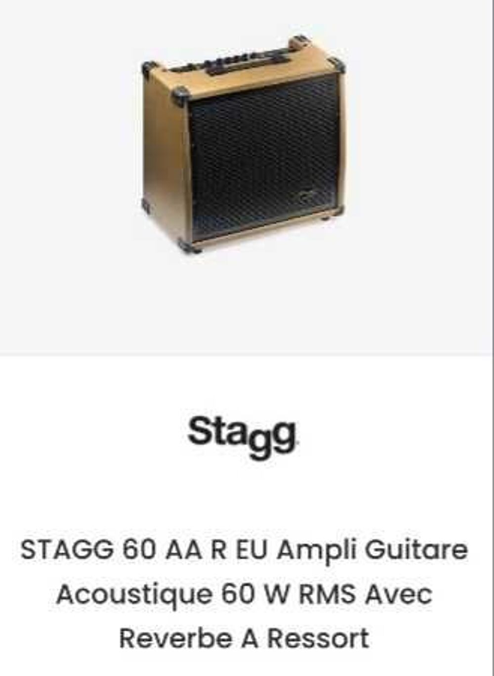 guitare electro acoustique +ampli acoustique Instruments de musique