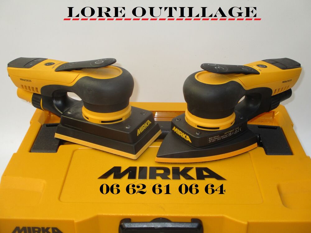 MIRKA 2 ponceuses vibrantes Bricolage