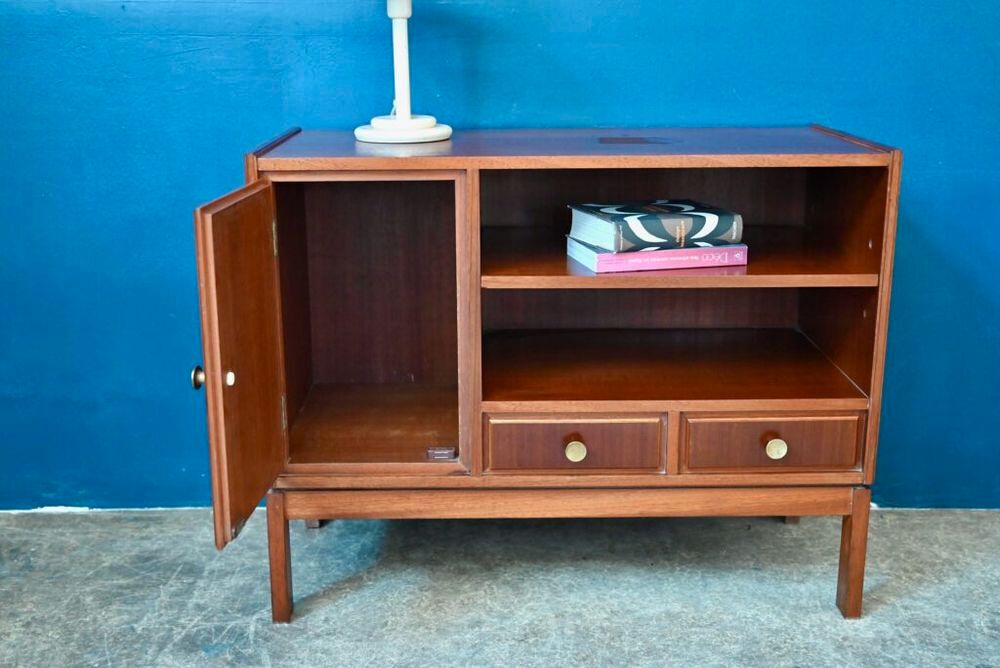 Commode enfilade meuble d'entr&eacute;e &agrave; niche buffet design 1960 Meubles