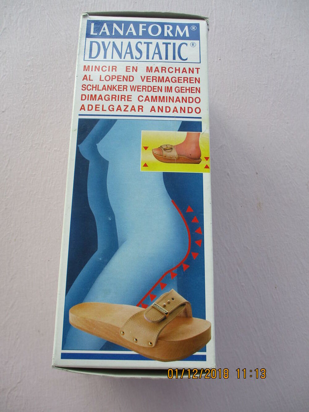 Sandales bois-cuir LANAFORM . Chaussures