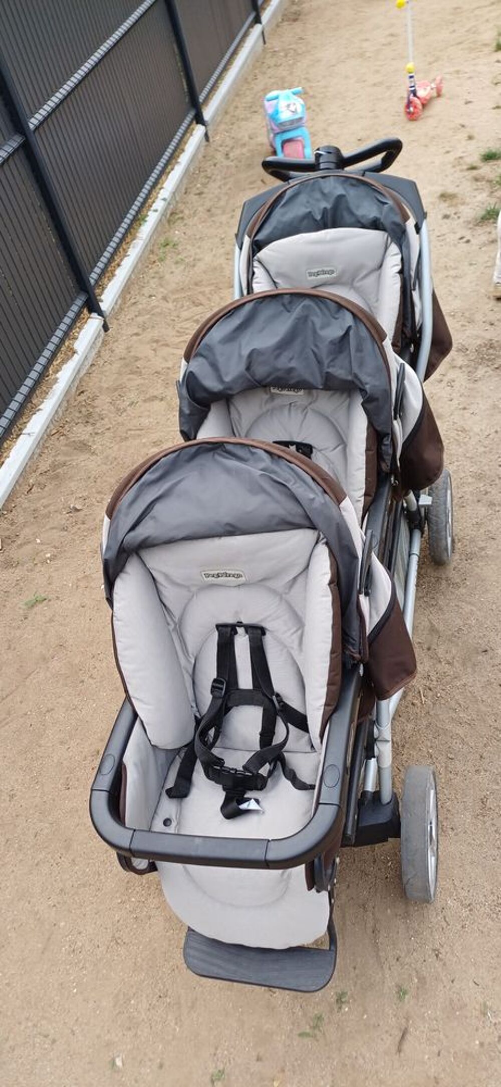Poussette triple Peg perego Puériculture