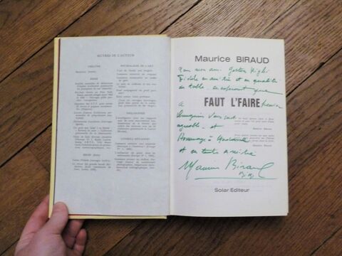 Faut L'Faire- Maurice Biraud- Raoul Solar- 1966- Sign� 90 Paris 15 (75)