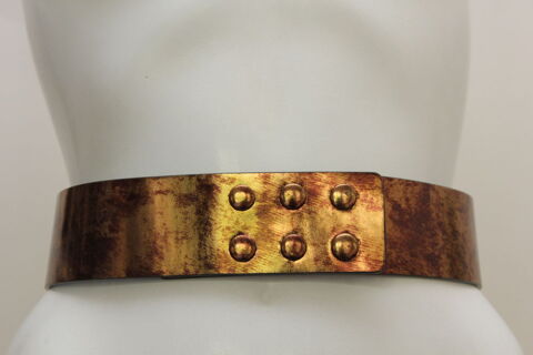 Ceinture r�versible bronze ou noir PAULE KA 80 Issy-les-Moulineaux (92)