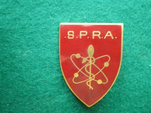 Insigne de Santé - S.P.R.A. Service Protection Radiologique. 30 Caen (14)