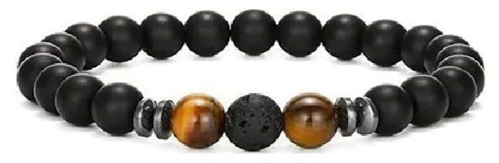 1 bracelet homme perles Bijoux et montres