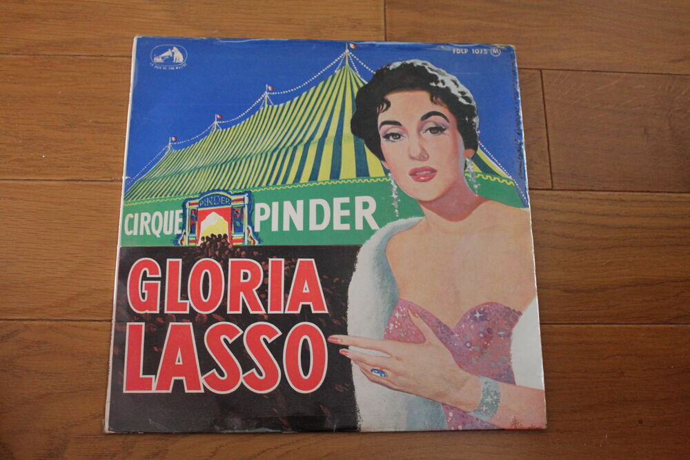 DISQUE VINYLE GLORIA LASSO CD et vinyles