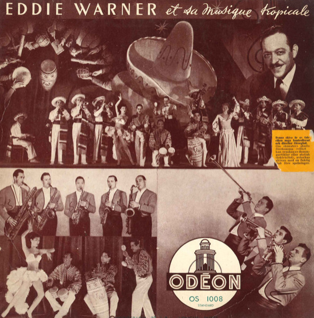 25cm Eddie WARNER : Terre tropicale - Odeon OS 1008 - 1953 CD et vinyles