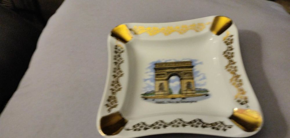 endrier porcelaine limoge 1960 arc de triomphe Décoration