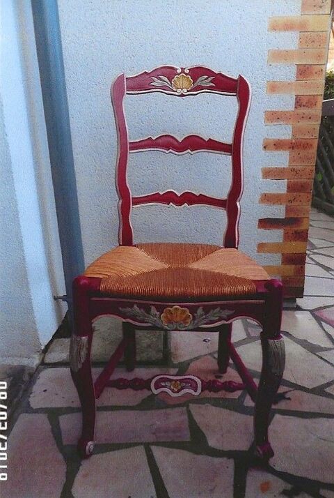 4 Chaises provenciale +2 chaises toutes paill�es 220 Le Havre (76)