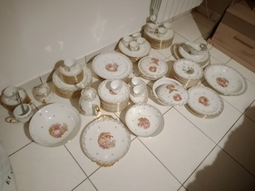 Lot de vaisselle en porcelaine de limoges Cuisine