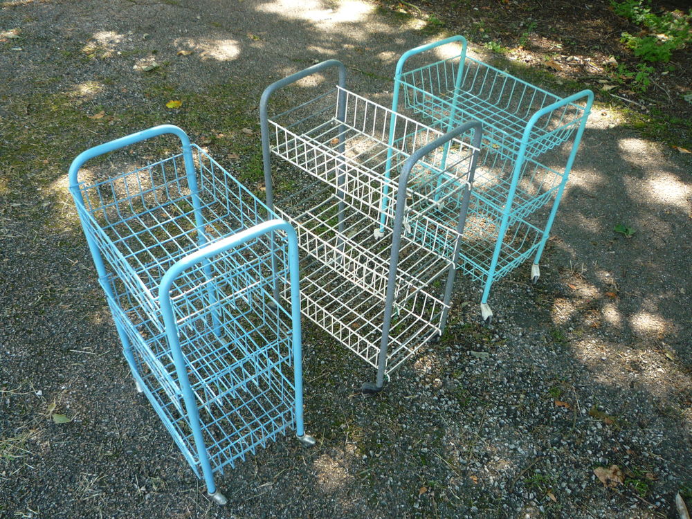 Chariot de cuisine avec 3 paniers rangement Bricolage