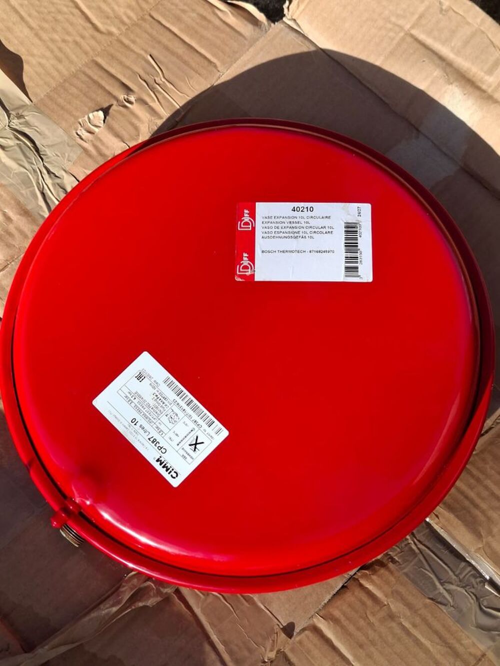 Vase d'expansion 10 Litres Bosch Bricolage