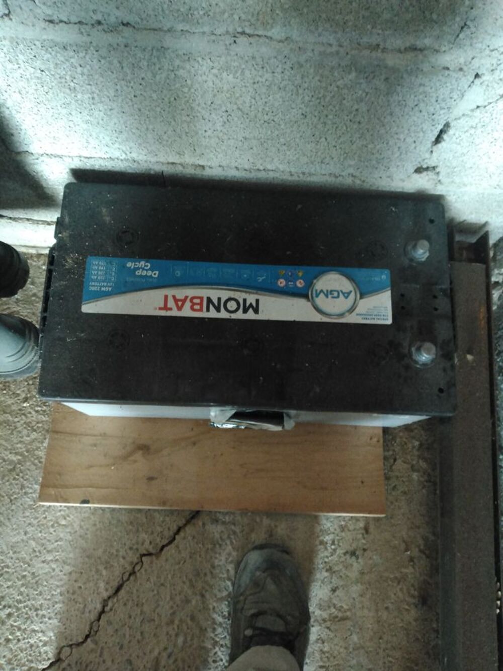 batterie d&eacute;charge lente Bricolage